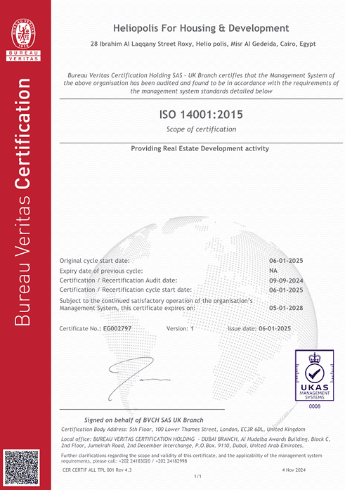 ISO 14001:2015 – Environmental Management System